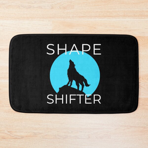 Item preview, Shape Shifter Wolf Spirit Animal Mythology Blue designed and sold by StudioTina.