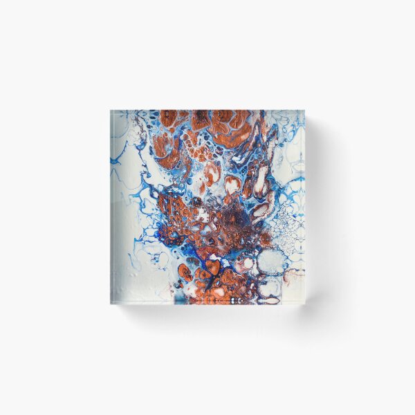 Item preview, Copper, Gold and Wine Red designed and sold by Liv4FluidArt.