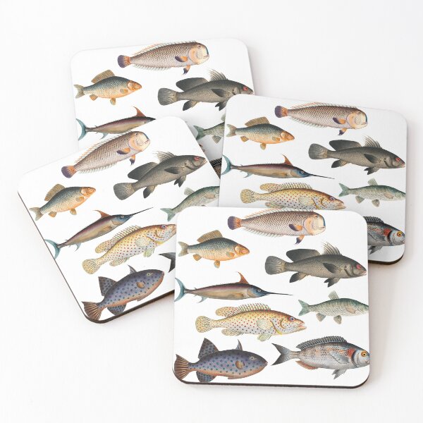 Item preview, Colorful Fish Illustration v2 designed and sold by SowCow.
