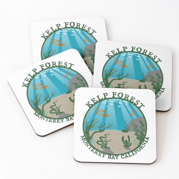 Item preview, Kelp Forest - Monterey Bay California designed and sold by Unhinged Heather.