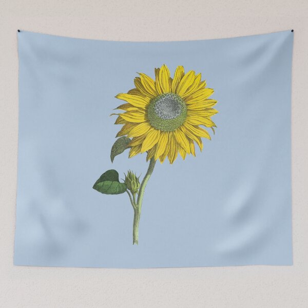 Item preview, Giant Sunflower - Large Sunflower Drawing designed and sold by molamode.