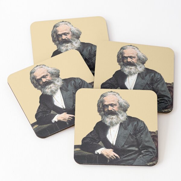Artikelvorschau, Karl Marx Koloriertes Porträt - Marxist, Sozialist, Philosoph, Historischer entworfen und verkauft von SpaceDogLaika.