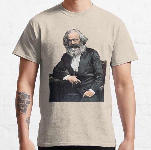 Funny Meme TShirt, Karl Marx Work Sucks I Know Socialism Com - Inspire  Uplift