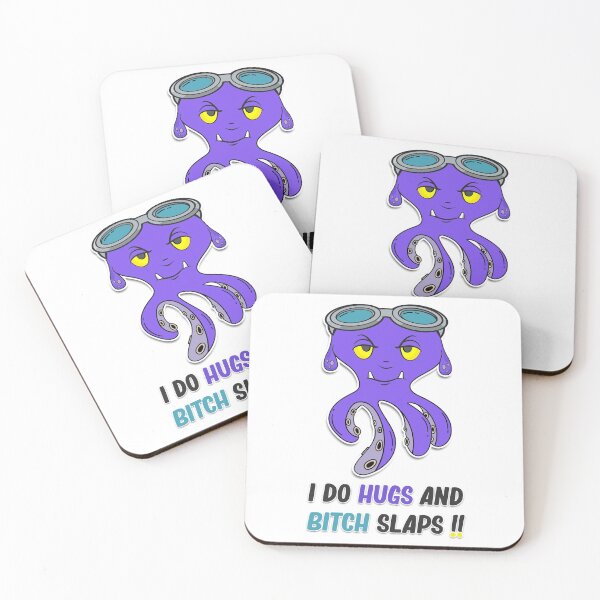 Item preview, The friendly octopus, I do hugs and bitch slaps !! designed and sold by creativedane.