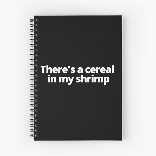 Item preview, There's A Cereal In My Shrimp Shrimp Cereal Guy designed and sold by Johan Liebert.