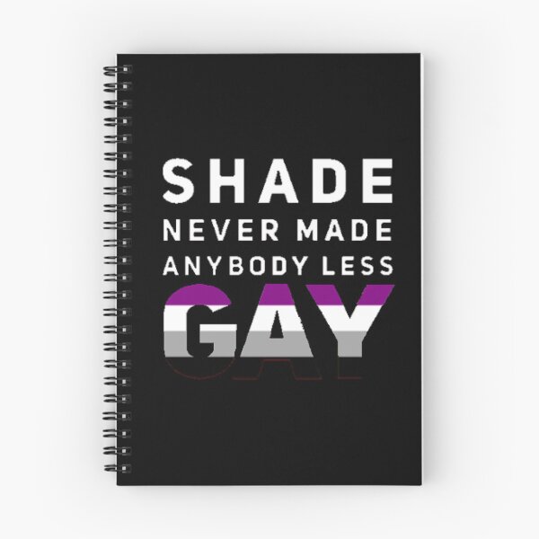 Item preview, Shade Never Made Anybody Less Asexual (Black) designed and sold by UnicornPeeps.
