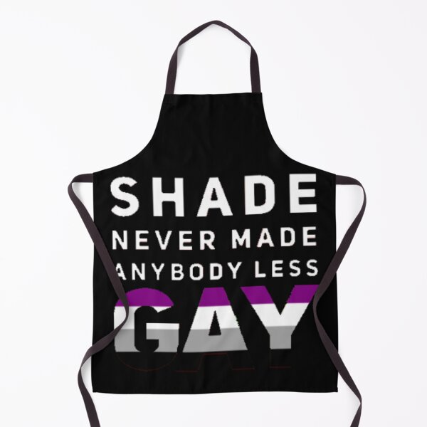 Item preview, Shade Never Made Anybody Less Asexual (Black) designed and sold by UnicornPeeps.