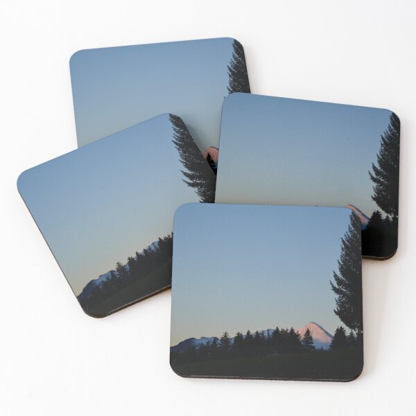 Item preview, Mountain top behind tree silhouette designed and sold by RumRagephotos.