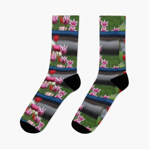 Item preview, colorfull spring flower designed and sold by KimhengFineArt.