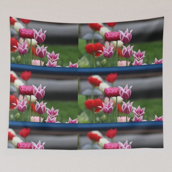 Item preview, colorfull spring flower designed and sold by KimhengFineArt.