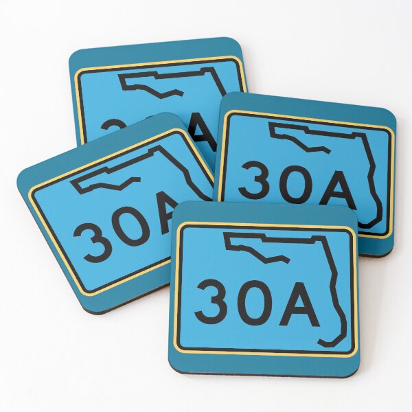 Item preview, 30A Florida Emerald Coast 30 A Beach Decal Sticker Seaside Destin designed and sold by design880.