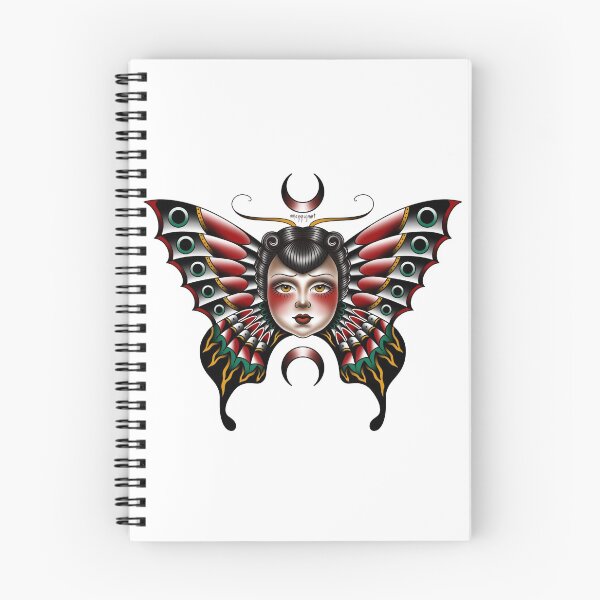 Item preview, American traditional butterfly lady ! designed and sold by kaygruhn.