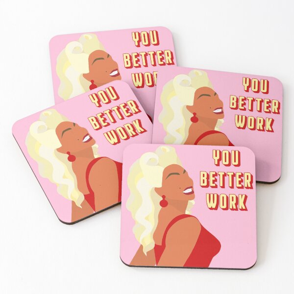 Item preview, Drag Queen - You Better Work designed and sold by Illustratebynat.