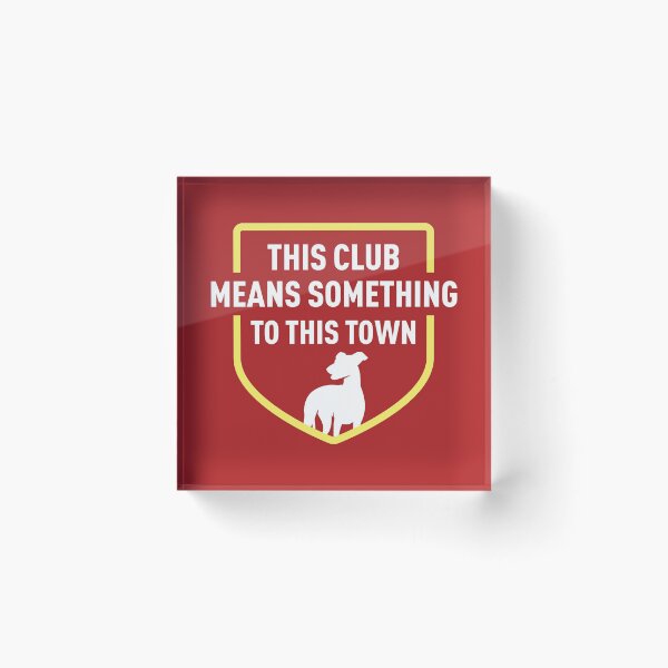 Item preview, This Club Means Something To This Town (Red BG) designed and sold by FilipeFerreira.