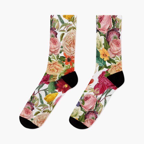Item preview, Summer flowers elegant vintage bouquet cottagecore aesthetic pattern designed and sold by PG Illustration.