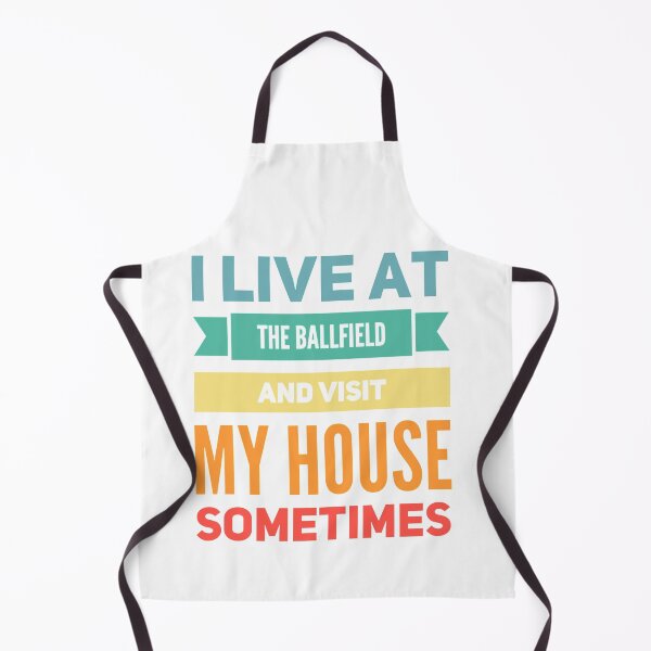 Item preview, I Live At The Ballfield And Visit My House Sometimes designed and sold by suver.