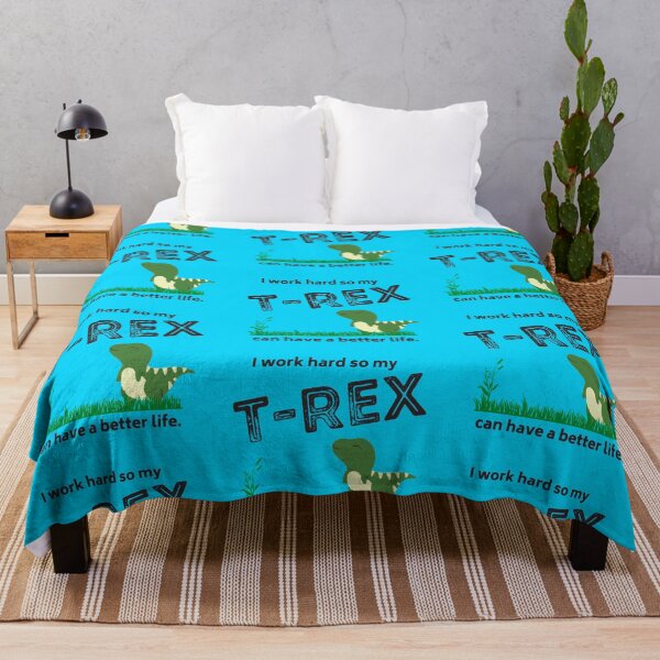 Item preview, Work Hard for T-Rex designed and sold by bloominolive.