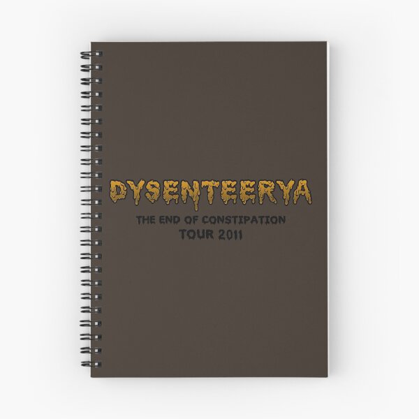 Item preview, Dysenteerya The End Of Constipation Tour 2011 designed and sold by SKAMERgraphics.