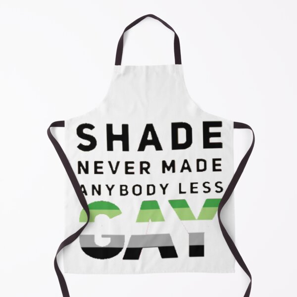 Item preview, Shade Never Made Anybody Less Aromantic (White) designed and sold by UnicornPeeps.
