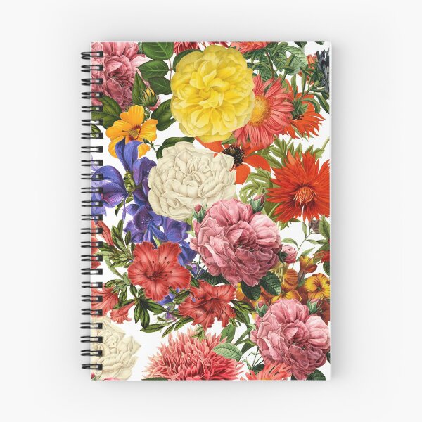 Item preview, Colorful flower bouquet pattern cottagecore aesthetic designed and sold by PG Illustration.
