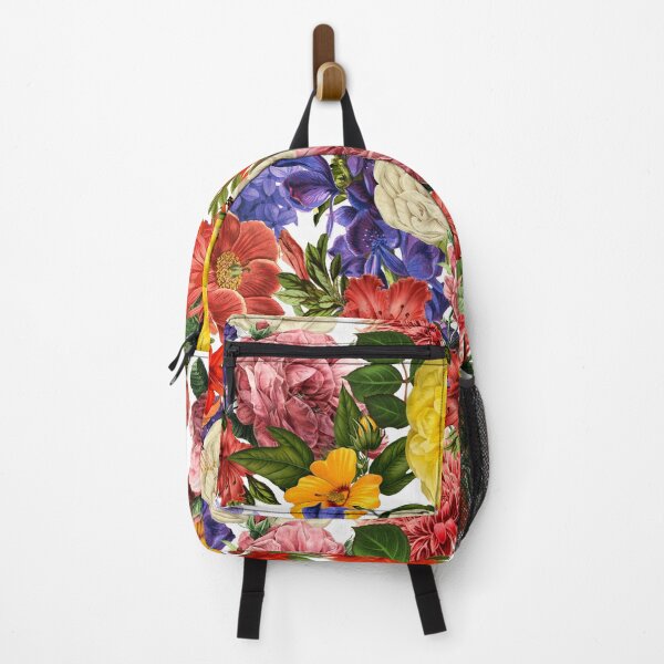 Item preview, Colorful flower bouquet pattern cottagecore aesthetic designed and sold by PG Illustration.
