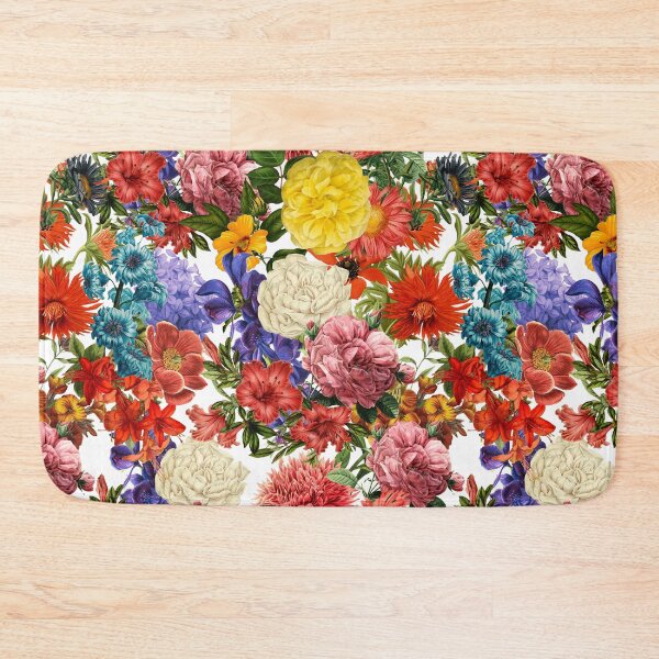 Item preview, Colorful flower bouquet pattern cottagecore aesthetic designed and sold by PG Illustration.