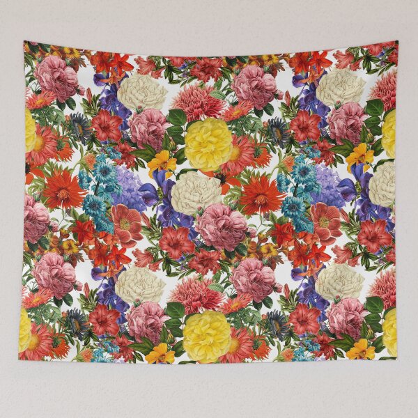 Item preview, Colorful flower bouquet pattern cottagecore aesthetic designed and sold by PG Illustration.