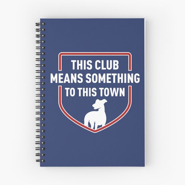 Item preview, This Club Means Something To This Town (Blue BG) designed and sold by FilipeFerreira.