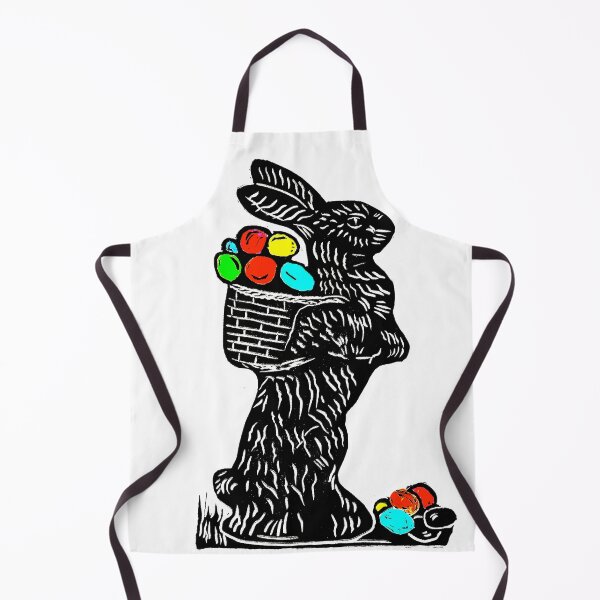 Artikelvorschau, Candy Bunny - Linolschnitt Design und Druck mit Buntstift entworfen und verkauft von PixelPalmer.