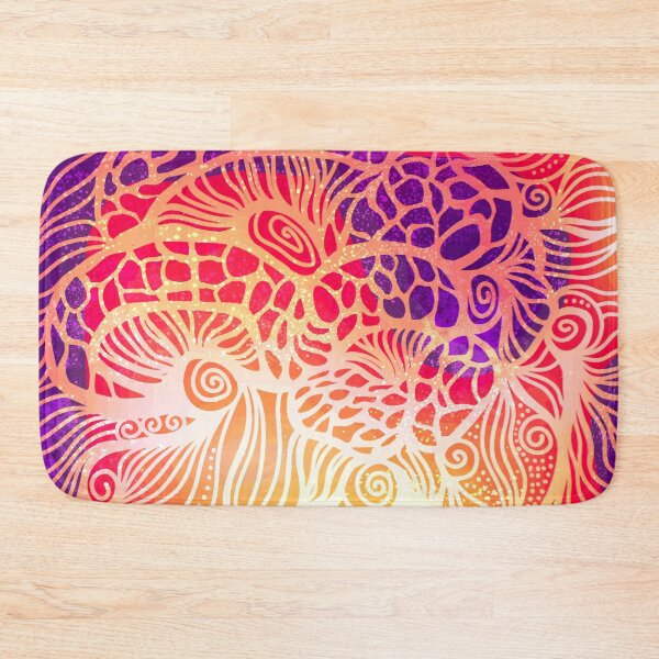 Item preview, Abstract Mushroom Pattern designed and sold by serenaking.