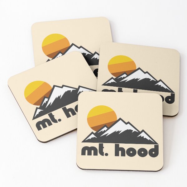 Item preview, Retro Mt Hood ))(( Tourist Souvenir Travel Design designed and sold by acquiesce13.