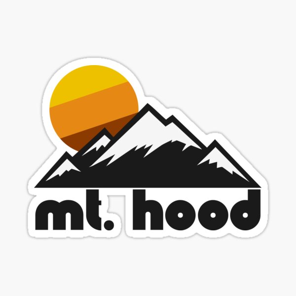 Item preview, Retro Mt Hood ))(( Tourist Souvenir Travel Design designed and sold by acquiesce13.