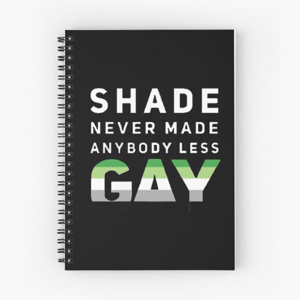 Item preview, Shade Never Made Anybody Less Aromantic (Black) designed and sold by UnicornPeeps.