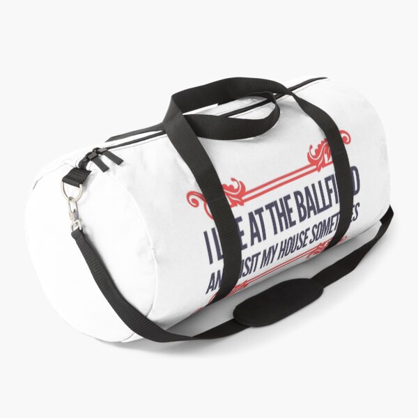 Item preview, I LIVE AT THE BALLFIELD AND VISIT MY HOUSE SOMETIMES designed and sold by suver.