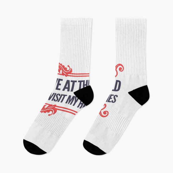 Item preview, I LIVE AT THE BALLFIELD AND VISIT MY HOUSE SOMETIMES designed and sold by suver.