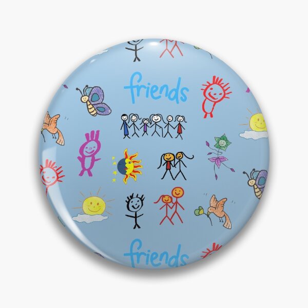 Item preview, FRIENDS STICKER PACK designed and sold by passiveink.