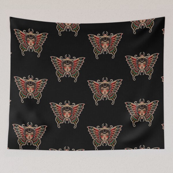 Item preview, American traditional butterfly lady! designed and sold by kaygruhn.