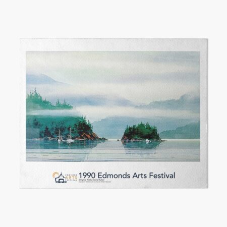 1990 Edmonds Arts Festival Poster, Print, or Art Board Art Board Print