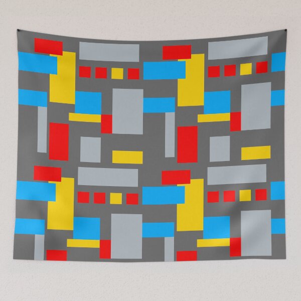 Item preview, Mondrian pattern designed and sold by Delicarte.