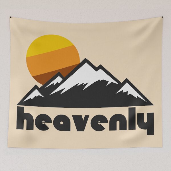 Item preview, Retro Heavenly ))(( Tourist Souvenir Travel Skiing California Design designed and sold by acquiesce13.