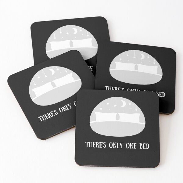 Item preview, There's Only One Bed Fanfic Trope designed and sold by SingofSolace.