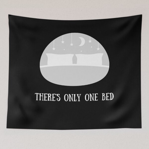 Item preview, There's Only One Bed Fanfic Trope designed and sold by SingofSolace.