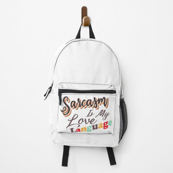 Item preview, Sarcasm Is My Love Language Funny Sarcastic Saying designed and sold by Tema EL.