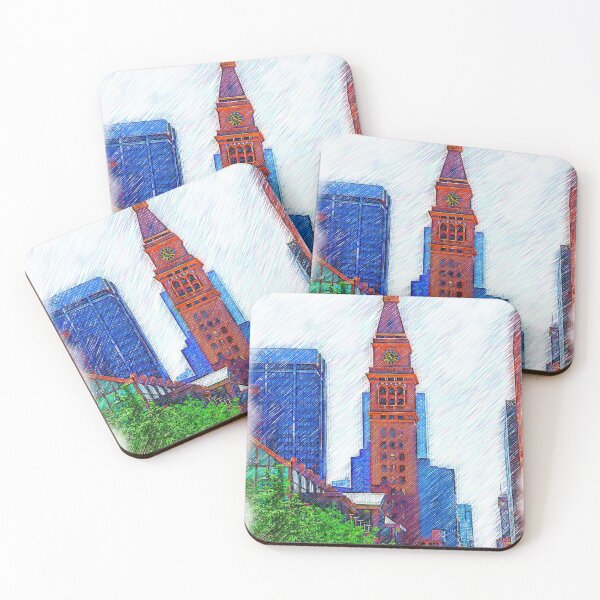 Item preview, D&F Tower On The Denver 16th Street Mall designed and sold by KirtTisdale.