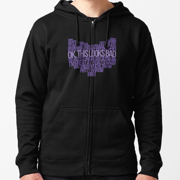 purple marvel hoodie