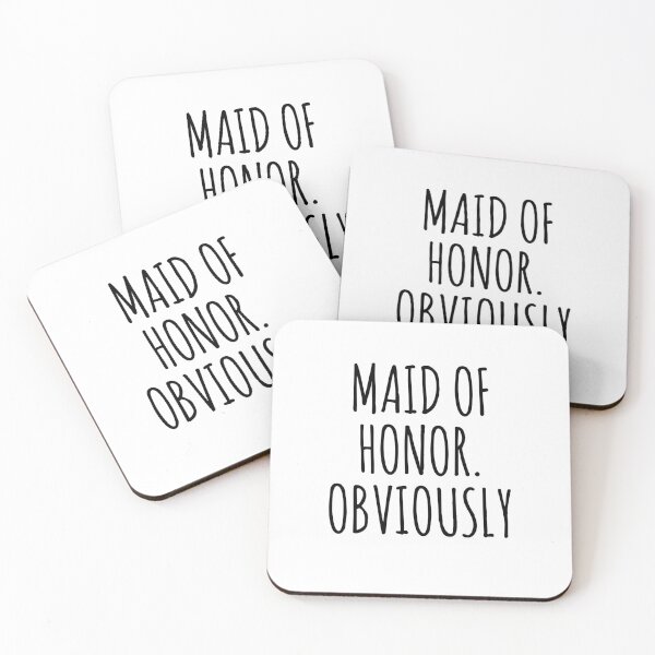 Item preview, Maid Of Honor Obviously designed and sold by Luna1Shop.