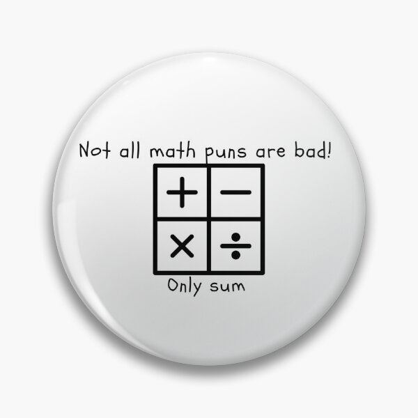 Item preview, Not All Maths Puns are Bad designed and sold by LuCell Designs.