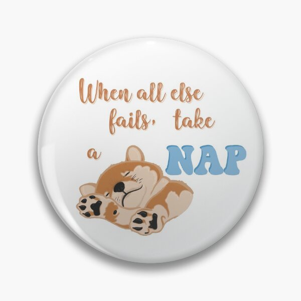 Item preview, When All Else Fails Take A Nap Puppy Sleeping Quote designed and sold by Quotesnthings.