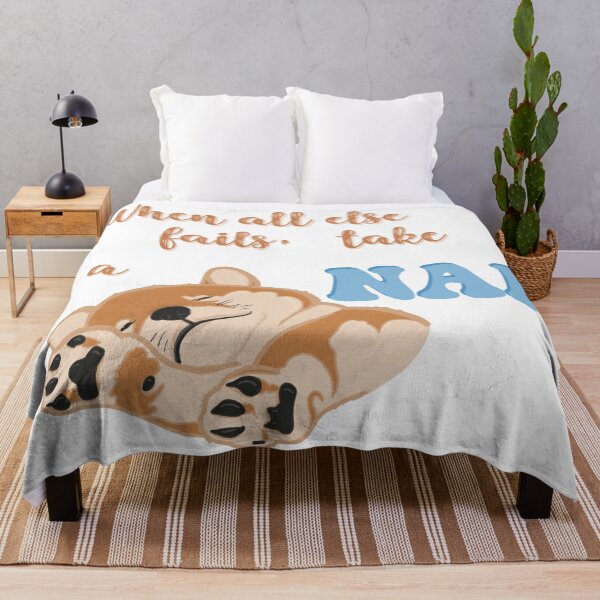 Item preview, When All Else Fails Take A Nap Puppy Sleeping Quote designed and sold by Quotesnthings.