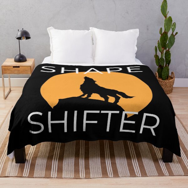 Item preview, Shape Shifter Wolf Spirit Animal Mythology Golden designed and sold by StudioTina.